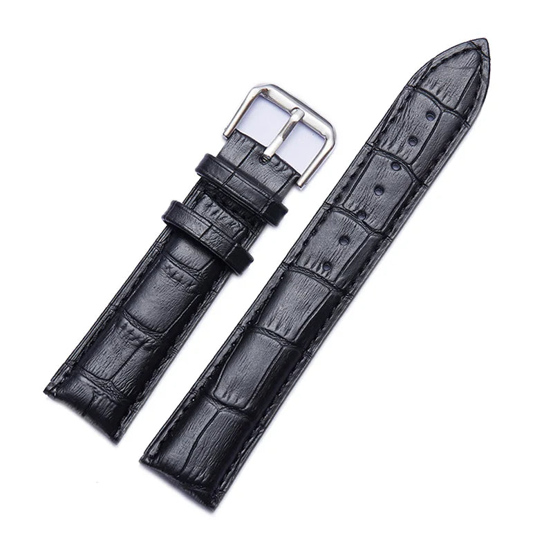 Universal Replacement  Leather Watch Strap Leather Watchband for Men Women 12mm 14mm 16mm 18mm 19mm 20mm 21mm 22mm Watch Band