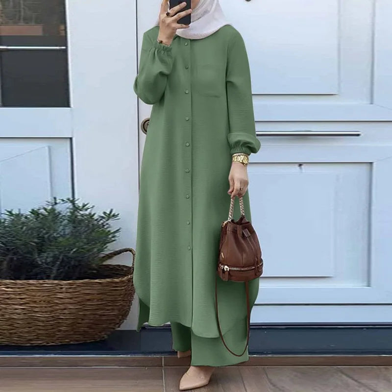 Abaya Islamic Jellabiyas Dresses Elegant Kaftan