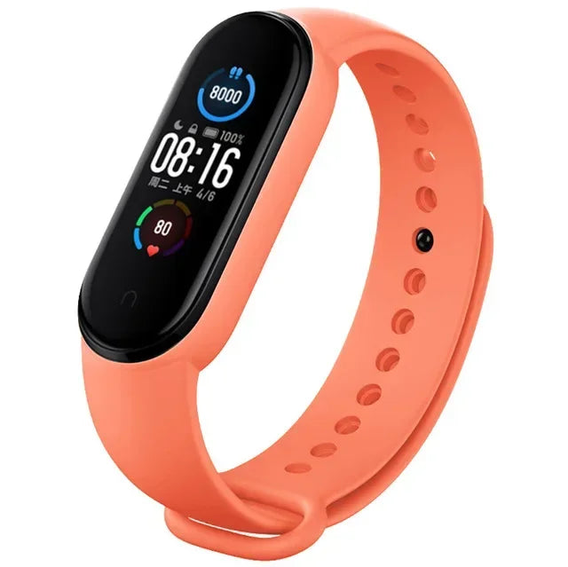 Watchband for Xiaomi Mi Band 7 6 NFC bracelet silicone Sport watch wristband Miband 4 Belt pulsera correa mi band 3 4 5 7 strap