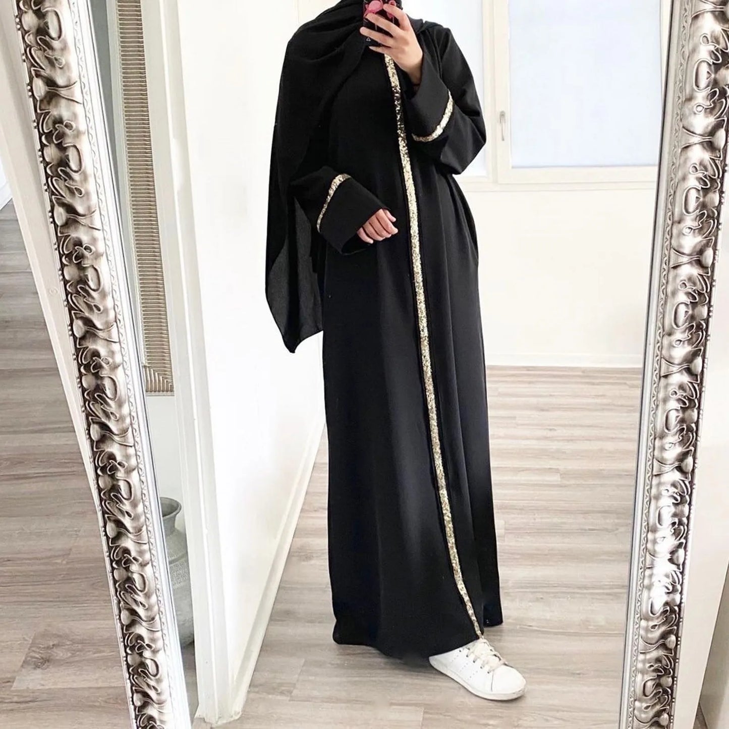 Abaya Long Dresses Party Gown Kaftan Robe