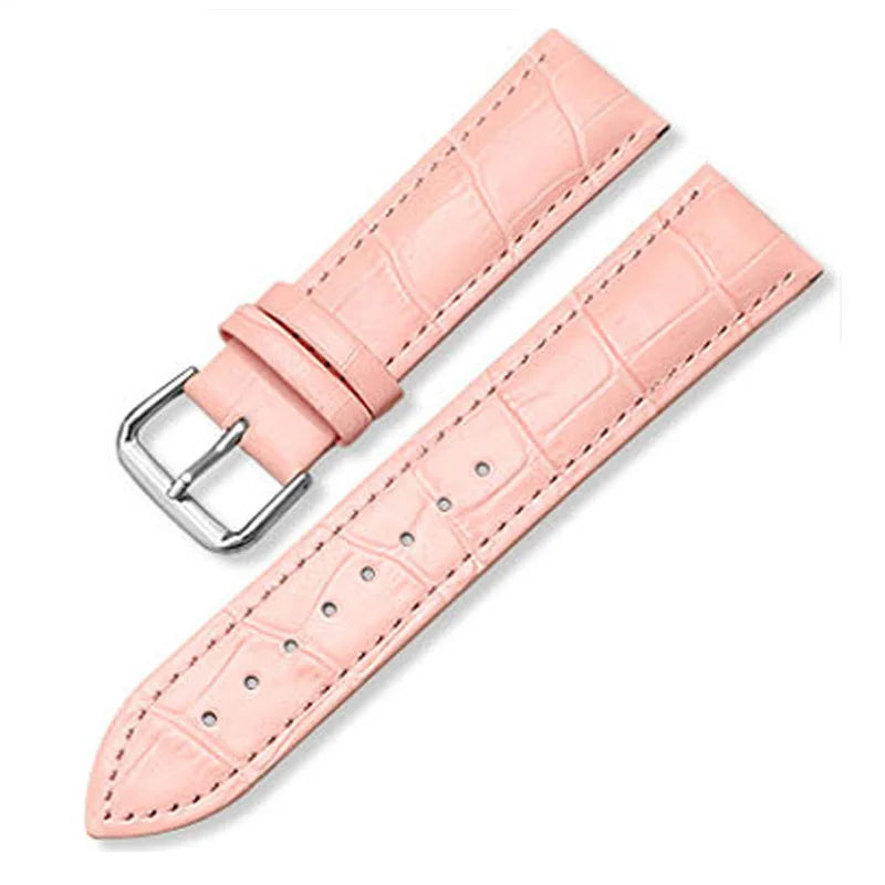 Universal Replacement  Leather Watch Strap Leather Watchband for Men Women 12mm 14mm 16mm 18mm 19mm 20mm 21mm 22mm Watch Band