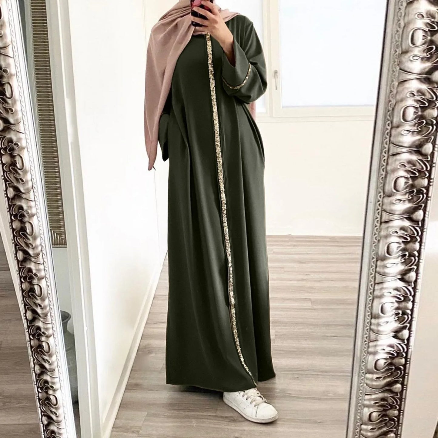 Abaya Long Dresses Party Gown Kaftan Robe