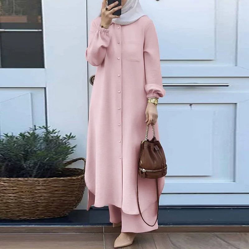 Abaya Islamic Jellabiyas Dresses Elegant Kaftan