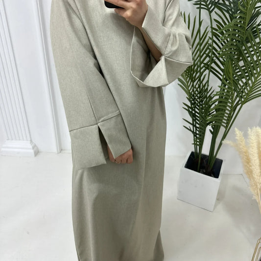 Abaya Closed Dubai Luxury Kaftan Robe