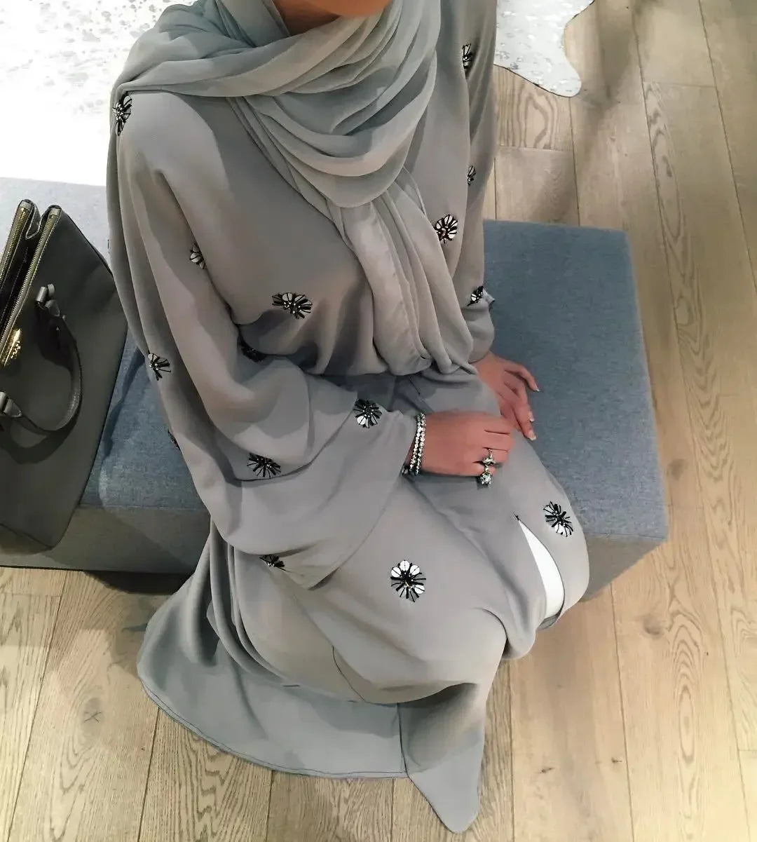 Abaya Kimono Kaftan Dubai Muslim Dress Abayas Caftan